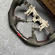 Load image into Gallery viewer, czd auto parts carbon fiber steering wheel for Tundra 2007-2013 with red stripe