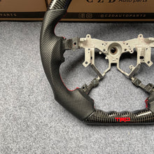 Load image into Gallery viewer, czd auto parts carbon fiber steering wheel for Tundra 2007-2013 with red stripe