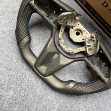 Load image into Gallery viewer, CZD autoparts for Nissan GTR R50 2017-2022 carbon fiber steering wheel with blue stitching