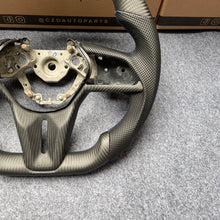 Load image into Gallery viewer, CZD autoparts for Nissan GTR R50 2017-2022 carbon fiber steering wheel with blue stitching