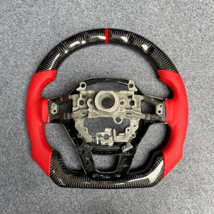 czd auto parts carbon fiber steering wheel for Honda 11th gen Civic XI 2021-2022 with gloss black carbon fiber trim