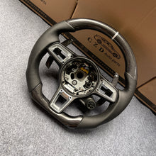 Load image into Gallery viewer, CZD auto parts for  911/Carrera Models - 2013 - 2019 carbon fiber steering wheel with carbon paddle