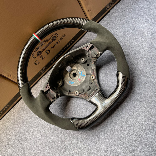 CZD auto parts carbon fiber steering wheel for Maserati GranTurismo 2007-2020 with alcantara