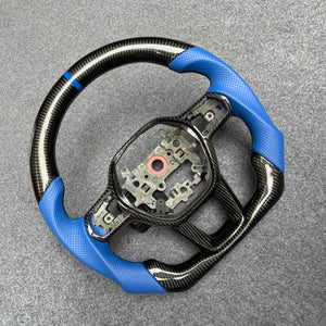 czd auto parts carbon fiber steering wheel for Honda 11th gen Civic XI 2021-2022 with gloss black carbon fiber