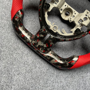 czd auto parts carbon fiber steering wheel for Toyota 86 2012-2016 with thumb grips