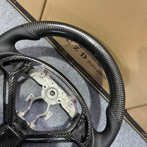 czd auto parts carbon fiber steering wheel for Infiniti G37 with smooth leather