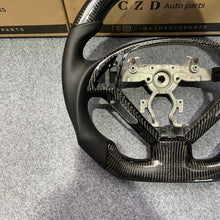 Load image into Gallery viewer, czd auto parts carbon fiber steering wheel for Infiniti G37 with smooth leather