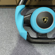 Load image into Gallery viewer, CZD auto part for Lamborghini Gallardo 2004-2014  carbon fiber steering wheel with airbag cover