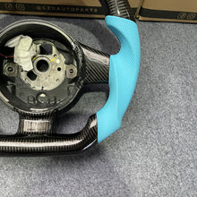 Load image into Gallery viewer, CZD auto part for Lamborghini Gallardo 2004-2014  carbon fiber steering wheel with blue perforated leather