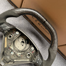Load image into Gallery viewer, CZD auto parts for volvo s60 2005-2009 carbon fiber steering wheel with flat bottom