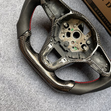 Load image into Gallery viewer, CZD auto parts for Volkswagen VW Golf 8 MK8 GTI Golf GTE 2020 2021 carbon fiber steering wheel with red stripe line