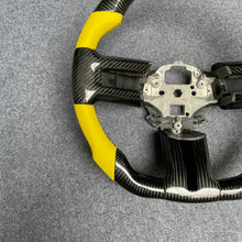 Load image into Gallery viewer, CZD auto parts carbon fiber steering wheel for Ford Mustang 2010-2014 with black stitching