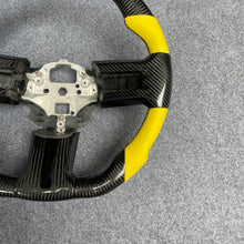 Load image into Gallery viewer, CZD auto parts carbon fiber steering wheel for Ford Mustang 2010-2014 with black stitching