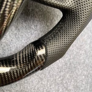 czd auto parts carbon fiber steering wheel for nissan maxima with black leather