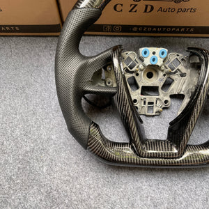 czd auto parts carbon fiber steering wheel for nissan maxima with black leather