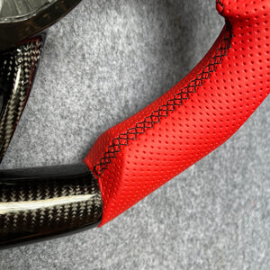 czd auto parts carbon fiber steering wheel for Acura TLX 2022+ with cut top flat bottom shape