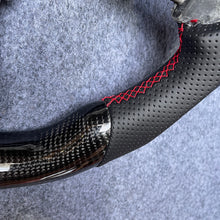 Load image into Gallery viewer, CZD auto parts for  BMW M2 F87 M3 F80 M4 F82 F83 M5 F10 M6 F06 F12 F13 X5 M F85 X6 M F86 carbon fiber steering wheel with LED