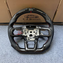 Load image into Gallery viewer, CZD auto parts for Ford Mustang 2024+ carbon fiber steering wheel with LED screen