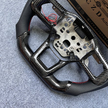 Load image into Gallery viewer, CZD auto parts for Ford Mustang 2024+ carbon fiber steering wheel with LED screen