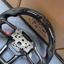 Load image into Gallery viewer, CZD auto parts for Ford Mustang 2024+ carbon fiber steering wheel with LED screen
