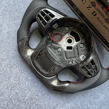 Load image into Gallery viewer, CZD auto parts for TOYOTA SUPRA A90 A91 MK5 2020-2021 carbon fiber steering wheel with LED top