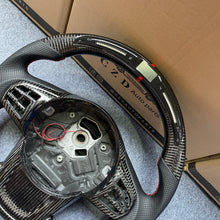 Load image into Gallery viewer, CZD auto parts for TOYOTA SUPRA A90 A91 MK5 2020-2021 carbon fiber steering wheel with LED top