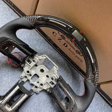 Load image into Gallery viewer, CZD autoparts for Ford Mustang 2015-2017 carbon fiber steering wheel with led