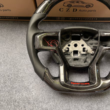 Load image into Gallery viewer, CZD auto parts for FORD EXPEDITION 2022 carbon fiber steering wheel with LED light