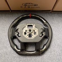 Load image into Gallery viewer, CZD auto parts for FORD EXPEDITION 2022 carbon fiber steering wheel with LED light