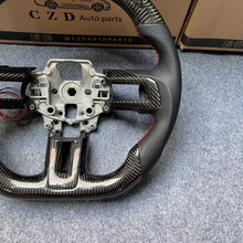 Load image into Gallery viewer, CZD autoparts for Ford Mustang 2015-2017 carbon fiber steering wheel with led