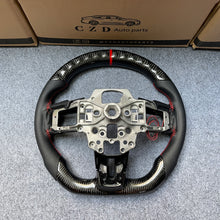 Load image into Gallery viewer, CZD autoparts for Ford Mustang 2015-2017 carbon fiber steering wheel with led