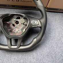 Load image into Gallery viewer, CZD auto parts for Volkswagen Golf 7 GTI Golf R MK7 VW Polo GTI Scirocco 2015 2016 carbon fiber steering wheel with matte carbon fiber LED