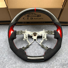 Load image into Gallery viewer, CZD 2007-2013 Toyota tundra steering wheel with carbon fiber