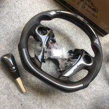 Load image into Gallery viewer, CZD Japan led 9th gen Accord steering wheel with carbon fiber