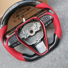 Load image into Gallery viewer, CZD Japan Led 2018-2021 Camry XSE Carbon Fiber steering wheel