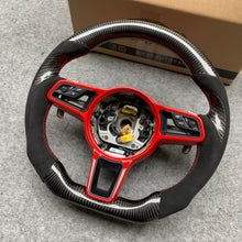Load image into Gallery viewer, CZD 2018 - 2019 Porsche Cayenne 991-044-400-30-A34 / Gt Sports Carbon fiber Steering Wheel
