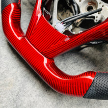 Load image into Gallery viewer, CZD Toyota camry 2013/2014/2015/2016/2017 se red carbon fiber steering wheel