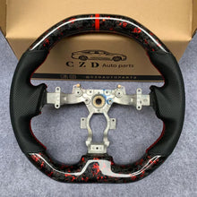 Load image into Gallery viewer, CZD 2009-2016 GTR /R35 carbon fiber steering wheel