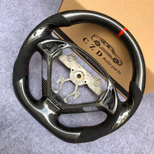 Load image into Gallery viewer, CZD 2012-2017 G37/ G25 /QX50 carbon fiber steering wheel