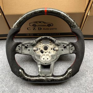 CZD VW Golf R MK7/MK7.5 carbon fiber steering wheel