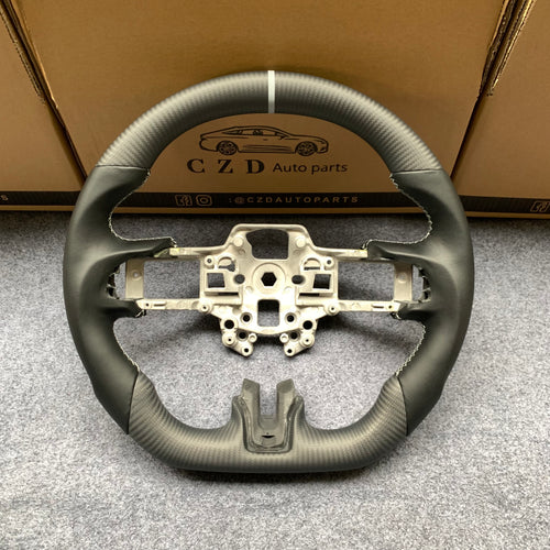 CZD ford Mustang GT500 2018-2022 Matte carbon fiber steering wheel
