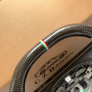 CZD autoparts For Maserati ghibli 2014 2015 2016 2017 2018 2019 2020 2021 carbon fiber steering wheel