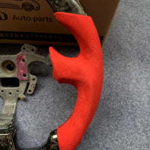 Load image into Gallery viewer, CZD autoparts For honda s2000 1999 2001 2002 2003 2004 2005 2006 2007 2008 2009 carbon fiber steering wheel with red Italian alcantara