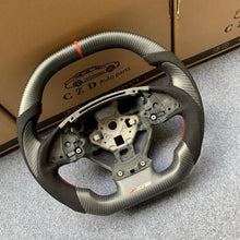 Load image into Gallery viewer, CZD autoparts For chevrolet corvette C7 2014 2015 2016 2017 2018 2019 carbon fiber steering wheel with Italian alcantara