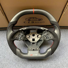 Load image into Gallery viewer, CZD autoparts For chevrolet corvette C7 2014 2015 2016 2017 2018 2019 carbon fiber steering wheel with Italian alcantara
