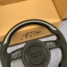 Load image into Gallery viewer, CZD Audi B8 S4 2013-2016 steering wheel carbon fiber with airbag cover