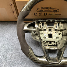 Load image into Gallery viewer, CZD For Ford Fusion/Mondeo /EDGE 2013-2018 carbon fiber steering wheel with black Alcantara