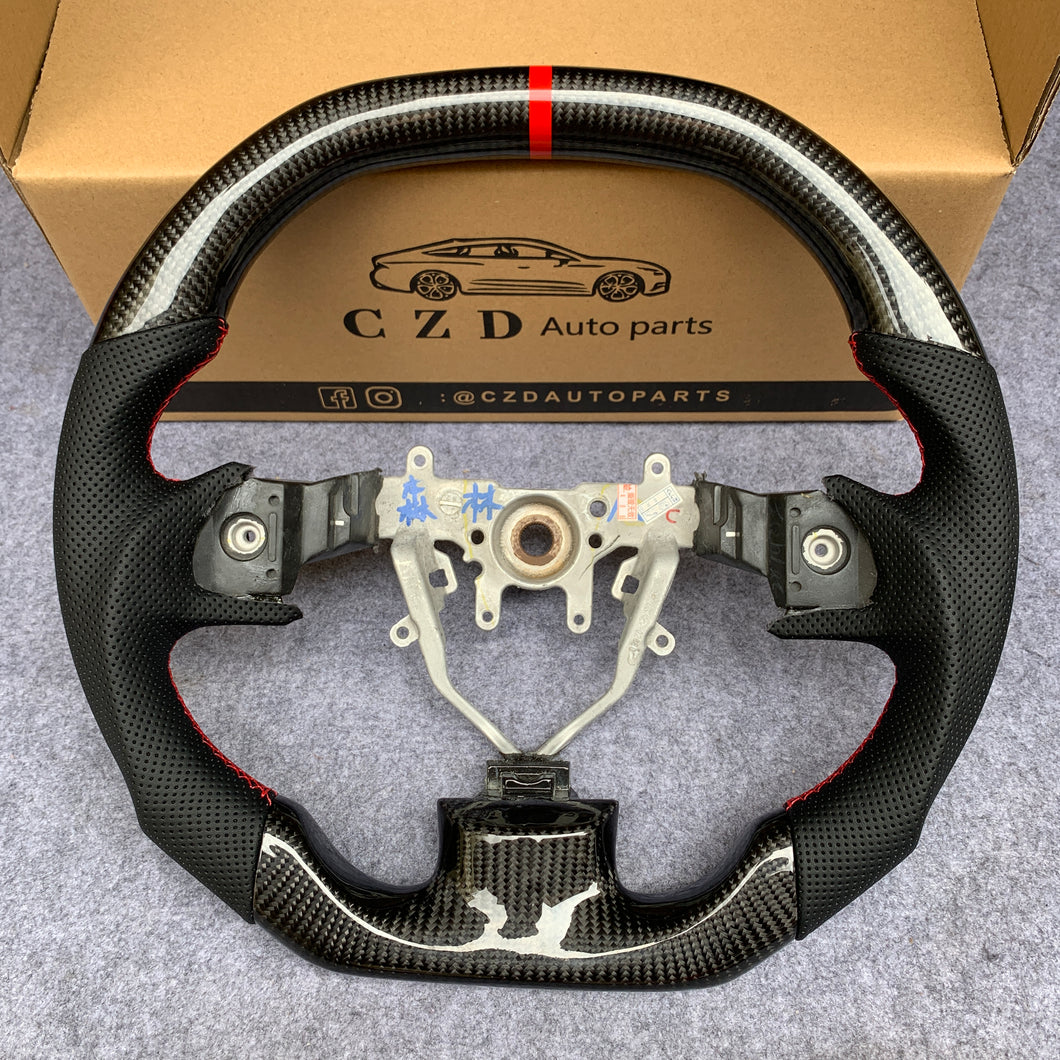 CZD 2008-2014 Subaru STI/WRX Carbon Fiber Steering Wheel