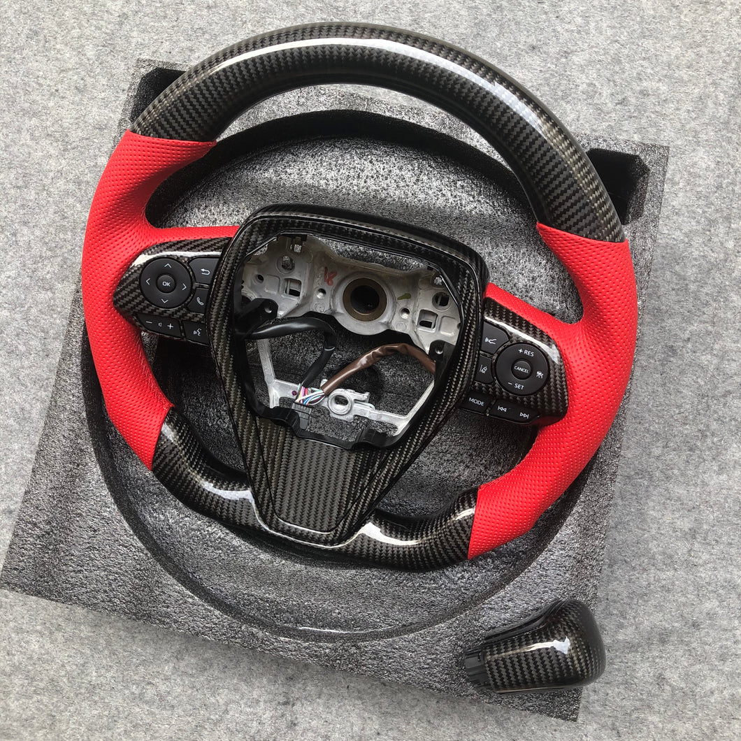 CZD 2018-2023 Camry XSE Carbon Fiber steering wheel
