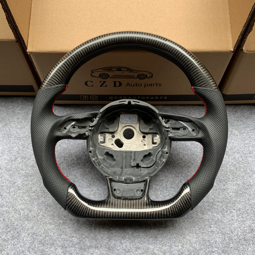 CZD 2008-2015 Audi B8 A4/A5/S4/S5/S6/RS5/SQ5 carbon fiber steering wheel